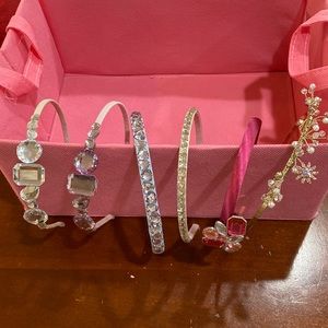 6 PCS of BEADED Headbands for Girls